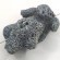 Коралл синий, бусина фриформ 44х23