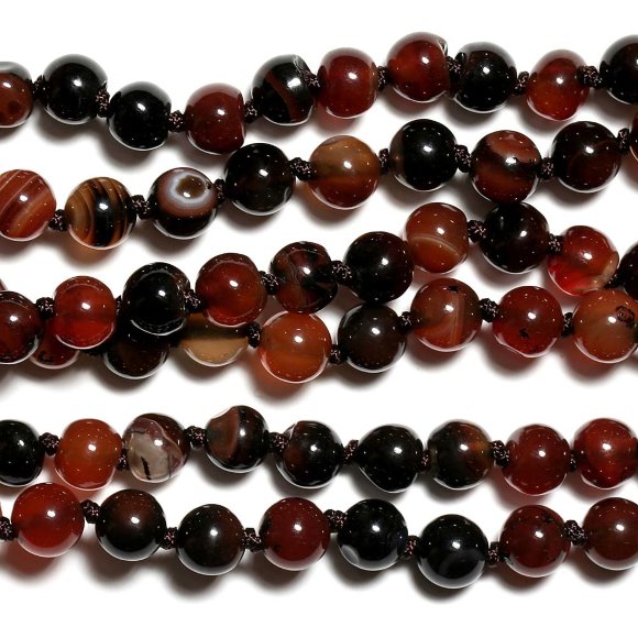 Сердолик красный, бусина шарик 10мм (5шт.)