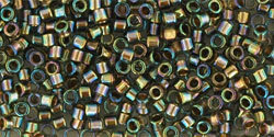 Бисер TOHO Treasure [999] Bronze Lined Black Diamond Rainbow