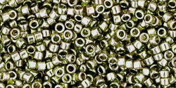 Бисер TOHO Treasure [457] Light Olive Gold Luster