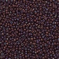 Бисер [94300] коричневый радужный 10/0