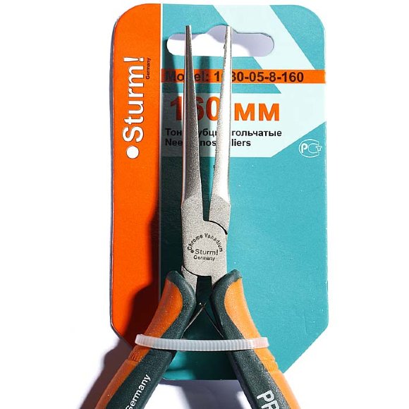 Мини-тонкогубцы игольчатые Sturm! Professional